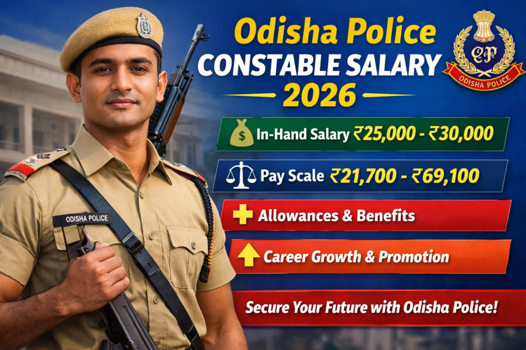Odisha Police Constable Salary